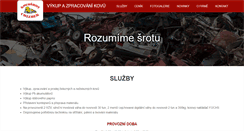 Desktop Screenshot of kovosrot-chlebek.cz