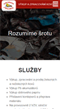 Mobile Screenshot of kovosrot-chlebek.cz